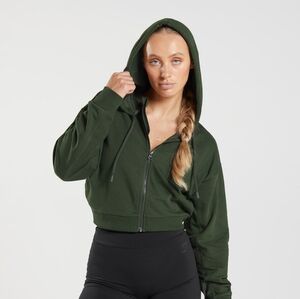 Gymshark - GS Power Cropped Zip Hoodie